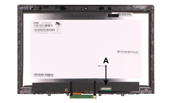 13.3" 1920x1080 Touch Module f/half Assy