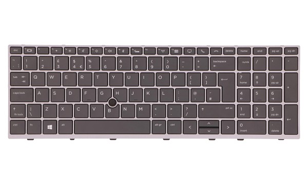 ZBook 15u G5 Backlit Keyboard (UK)