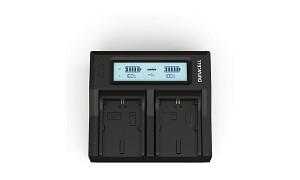 HDR-FX1000E Duracell LED Dual DSLR Battery Charger
