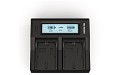 NP-F750 Duracell LED Dual DSLR Battery Charger